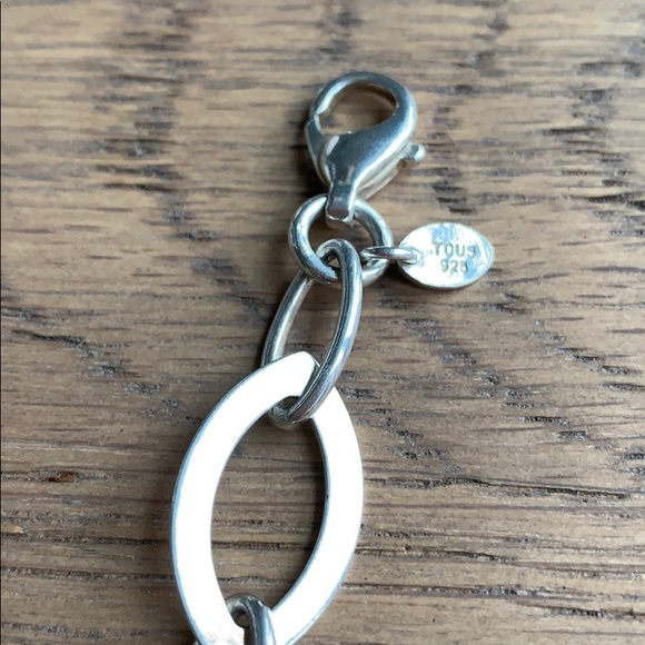 Tous Sterling Silver Oval Link Necklace - Picture 7 of 8